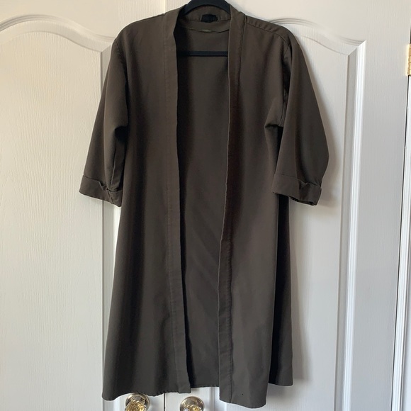 Top shop olive green duster - Picture 2 of 3